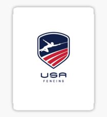 USA Fencing Sticker