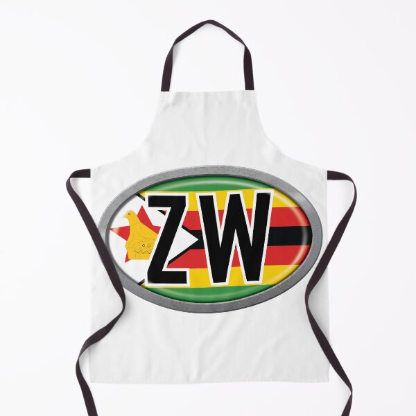 Item preview, Zimbabwe International Vehicle Code Metal Plate designed and sold by travelwitheric.