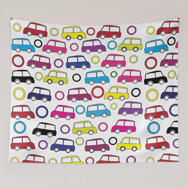 Item preview, Colorful Mini Bus and Wheels designed and sold by Nisha Prabhu.