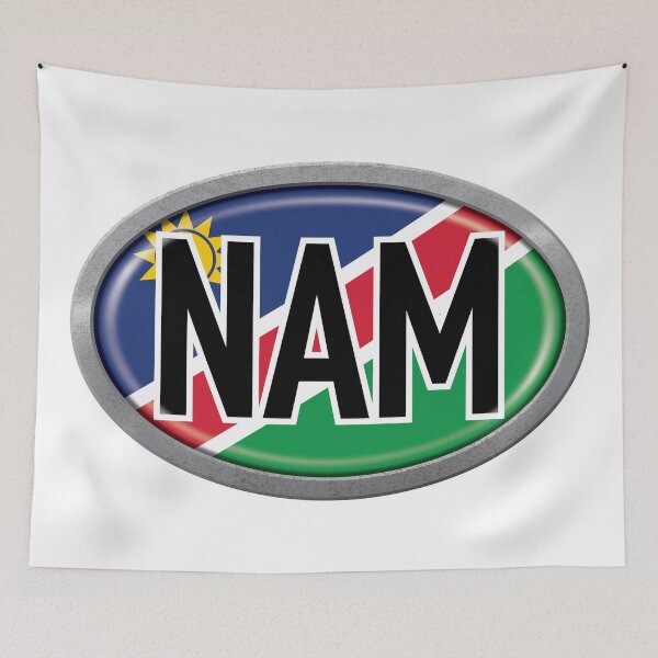 Item preview, Namibia International Vehicle Code Metal Plate designed and sold by travelwitheric.