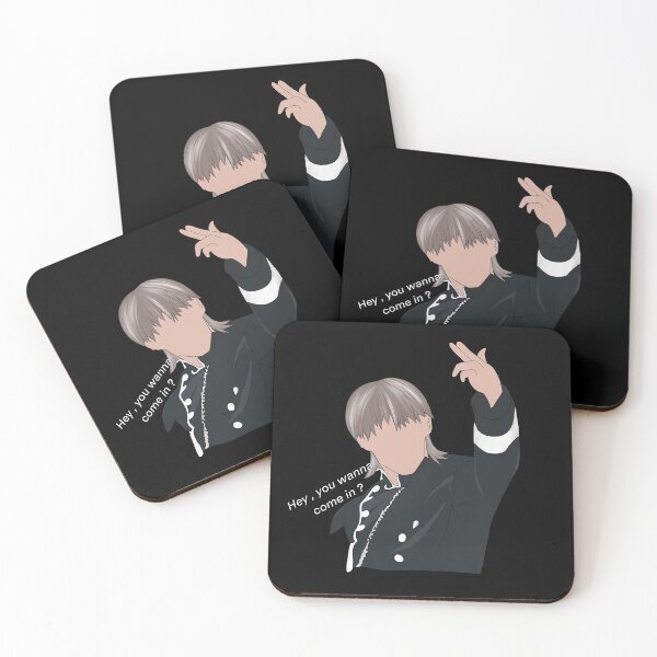 Item preview, Sticker - Stray kids Felix backdoor “Hey , you wanna come in?” designed and sold by Amy Hearts.