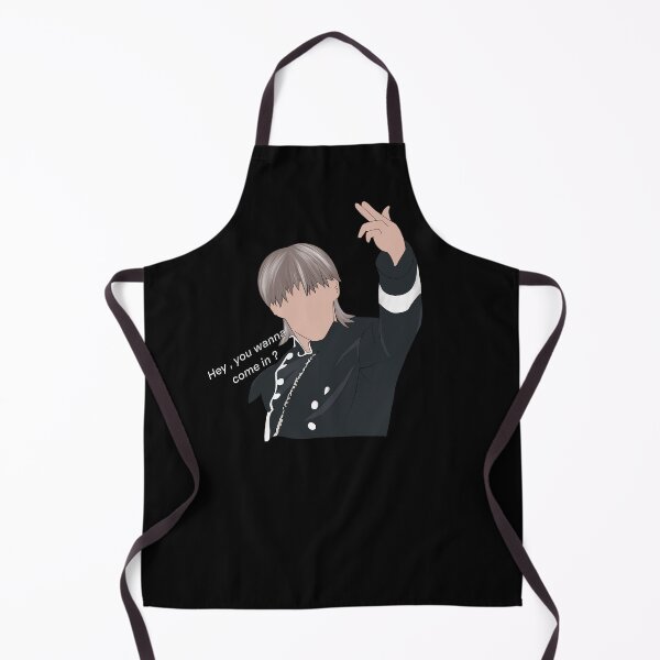 Item preview, Sticker - Stray kids Felix backdoor “Hey , you wanna come in?” designed and sold by Amy Hearts.