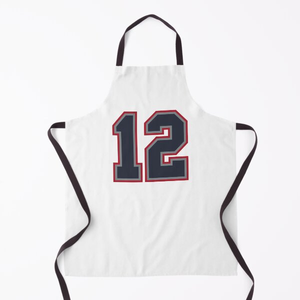Item preview, 12 Navy Grey Red Sports Number Twelve designed and sold by HelloFromAja.