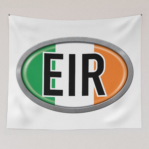 Item preview, Ireland (Old) International Vehicle Code Metal Plate designed and sold by travelwitheric.