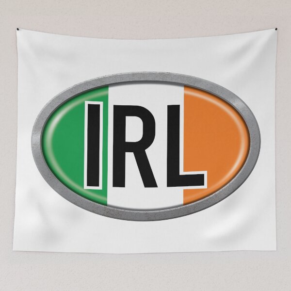 Item preview, Ireland International Vehicle Code Metal Plate designed and sold by travelwitheric.