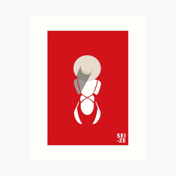 WOMAN SITTING Impression artistique