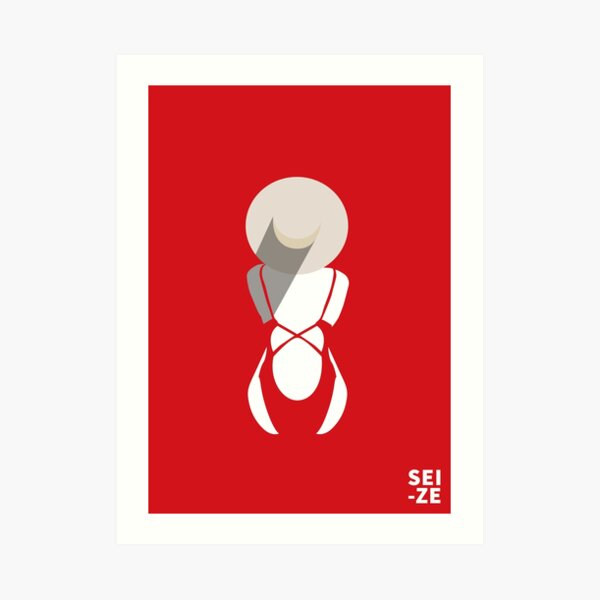 WOMAN SITTING Impression artistique