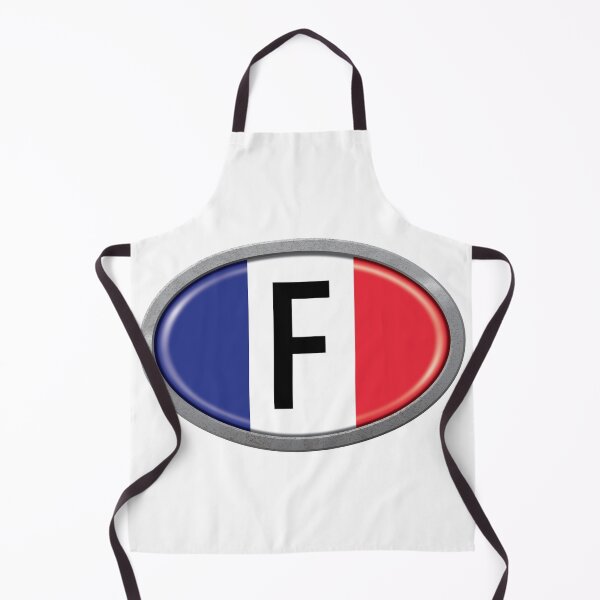 Item preview, France International Vehicle Code Metal Plate designed and sold by travelwitheric.