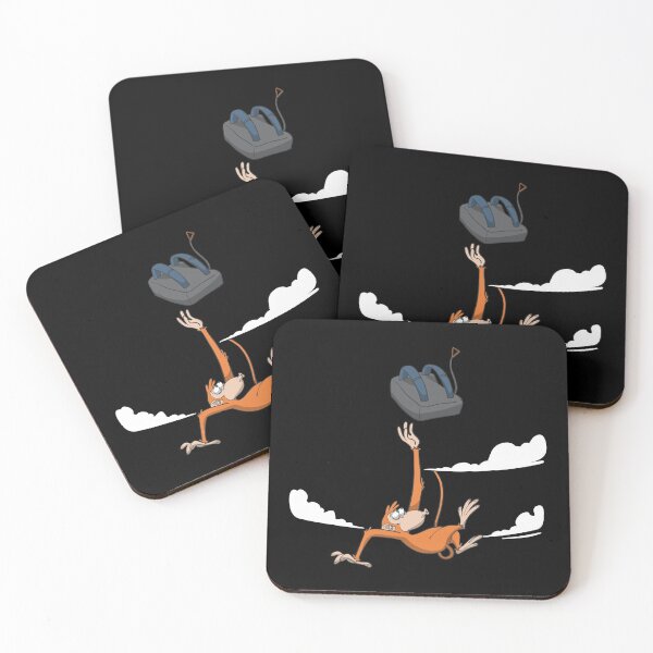 Item preview, Skydiver puts on parachute later designed and sold by Monkey Ful.