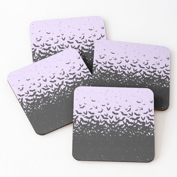 Item preview, Bat Swarm Pastel Goth designed and sold by NeoSkullArt.
