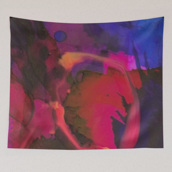Item preview, Pink & Purple Alcohol Ink Patterns designed and sold by Nicola Morgan.