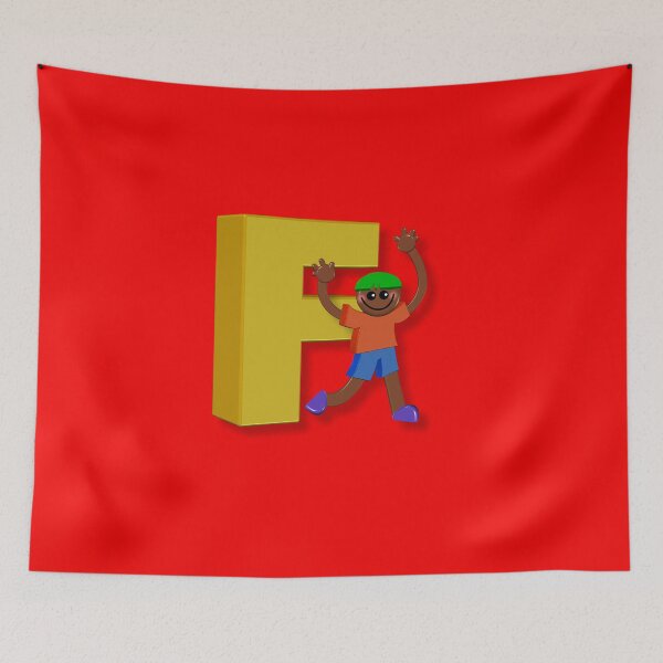 Item preview, Letter Initial F Boy Child Baby Personalised Alphabet designed and sold by WizardsWorld.