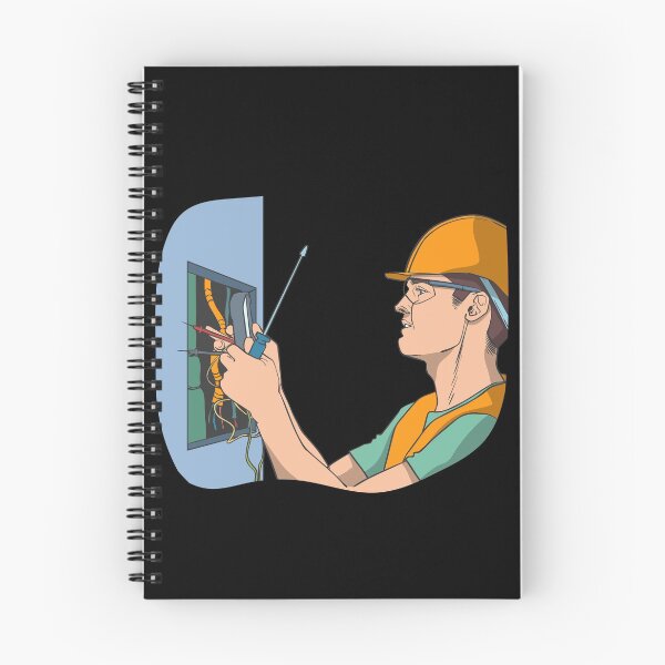 Item preview, Electrician at the control cabinet designed and sold by Monkey Ful.