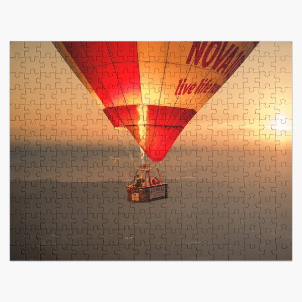 Adrift in the Mist at Sunrise II Jigsaw Puzzle
