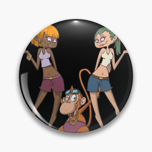 Item preview, Monkey with cute girls designed and sold by Monkey Ful.