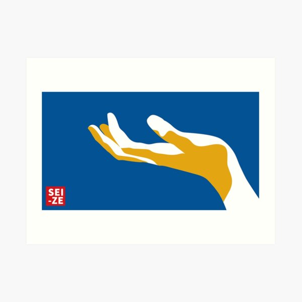 SEIZE WOMAN HAND Impression artistique