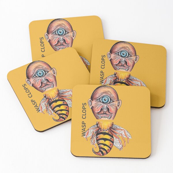 Item preview, WASP CLOPS by FrankenDuo honey yellow designed and sold by FrankenDuo.