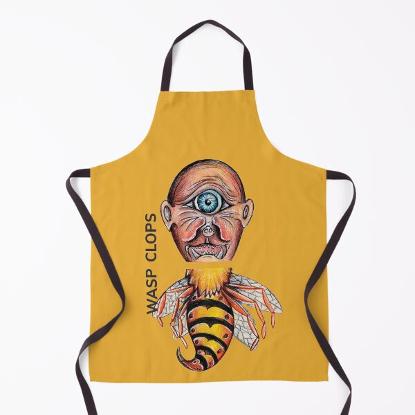 Item preview, WASP CLOPS by FrankenDuo honey yellow designed and sold by FrankenDuo.