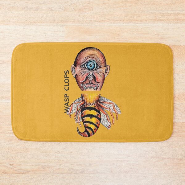 Item preview, WASP CLOPS by FrankenDuo honey yellow designed and sold by FrankenDuo.