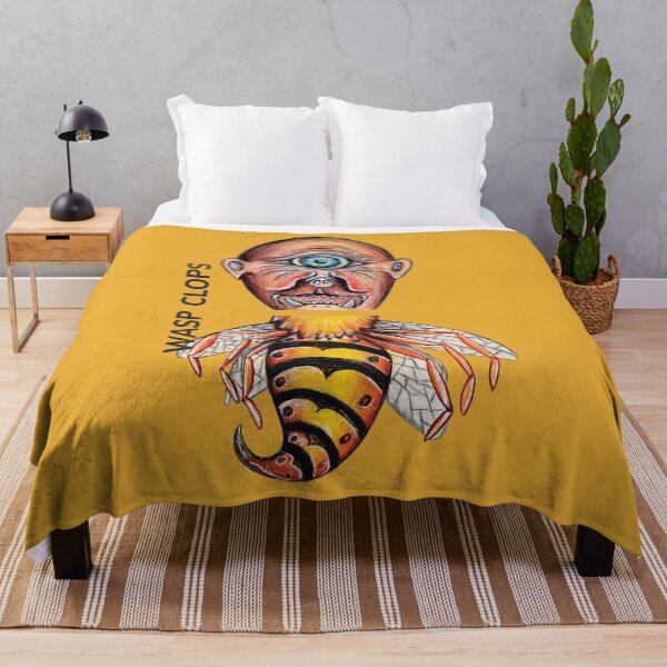 Item preview, WASP CLOPS by FrankenDuo honey yellow designed and sold by FrankenDuo.