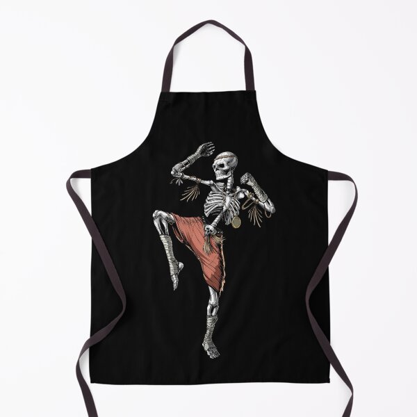 Item preview, Skeleton Muay Thai Fighter designed and sold by underheaven.