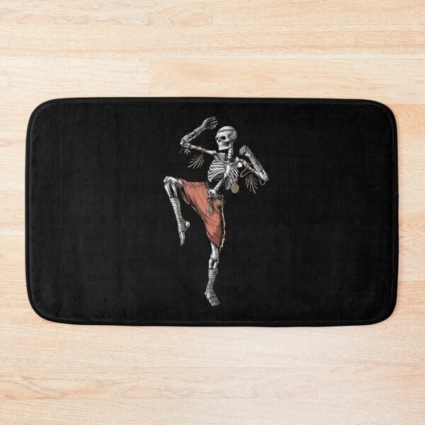Item preview, Skeleton Muay Thai Fighter designed and sold by underheaven.
