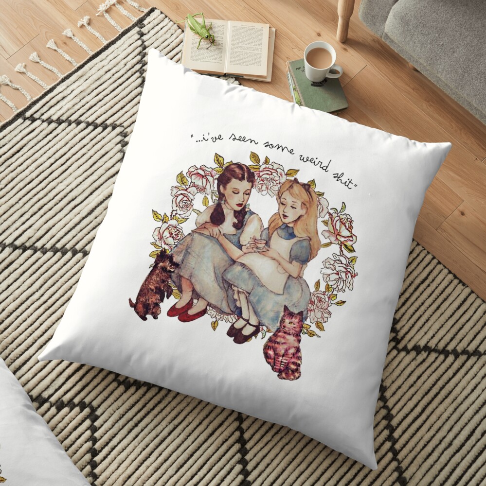 I've seen some weird shit Floor Pillow