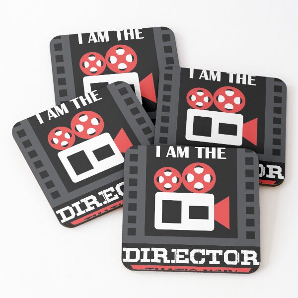 Item preview, Because I Am The Director That Is Why gift, Movie Maker gift design designed and sold by Lisbob.