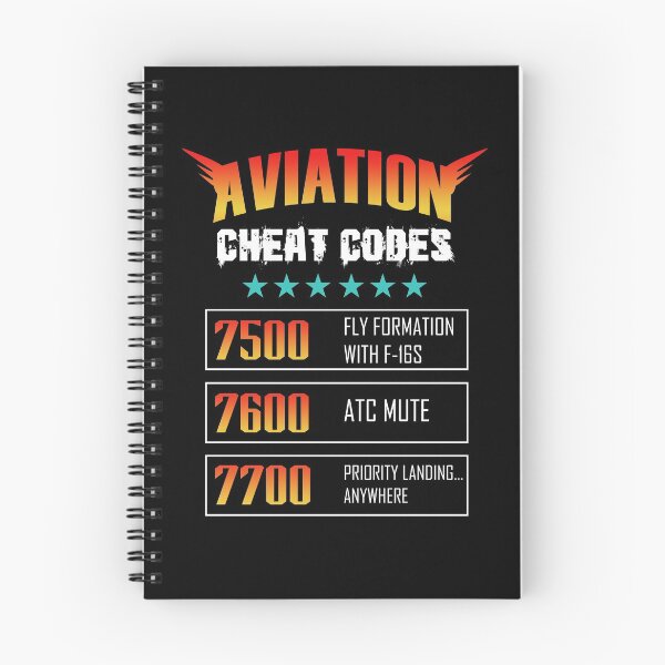 Item preview, Aviation Cheat Codes gift, Aviation gift, Pilogift print designed and sold by Lisbob.