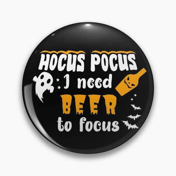 Item preview, Hocus Pocus I Need Beer to Focus designed and sold by FanaticTee.