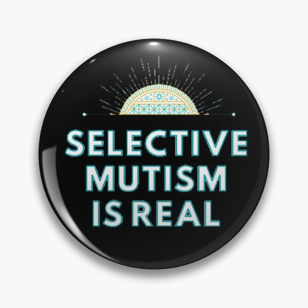 Item preview, Selective Mutism Is Real Design Social Anxiety Mental Health designed and sold by NotoriousGalaxy.