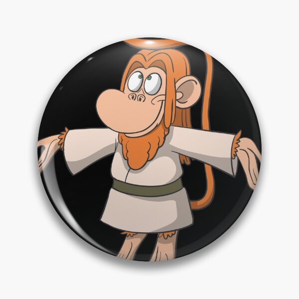 Artikelvorschau, Affe im Jesus-Outfit entworfen und verkauft von Monkey Ful.