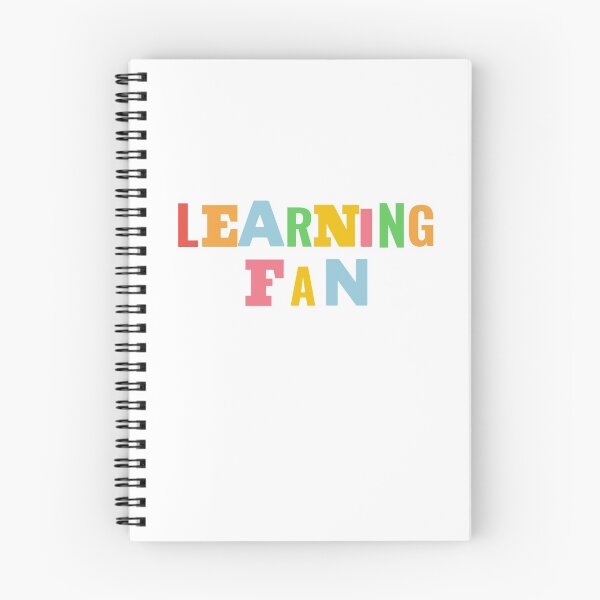 Item preview, Learning Fan. Because learning is fun.  designed and sold by dollymademe.