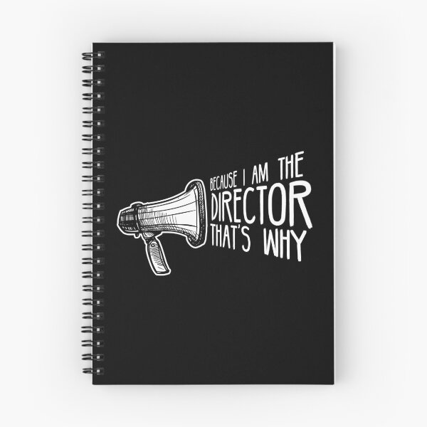 Item preview, Because I Am The Director That Is Why gift, Movie Maker gift print designed and sold by Lisbob.