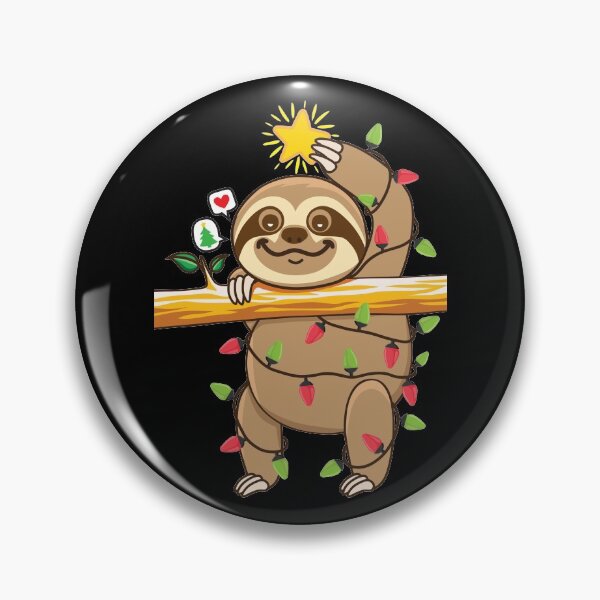 Item preview, Sloth Xmas tree designed and sold by plushism.