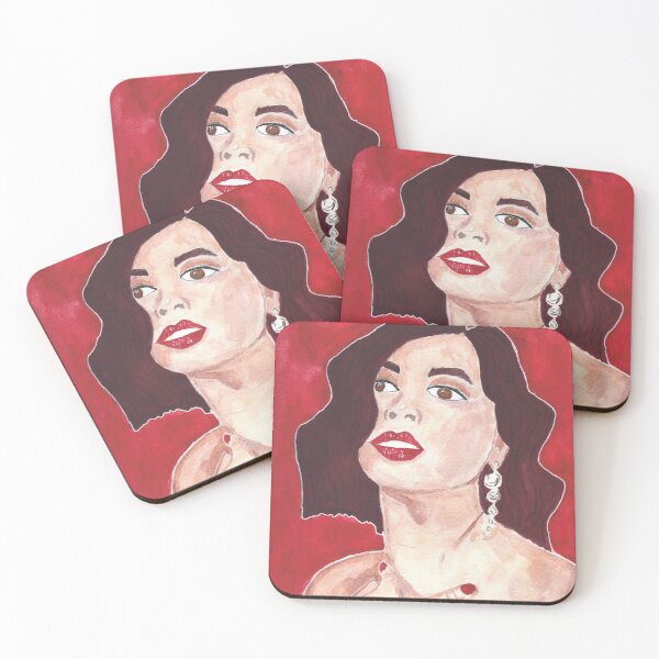 Item preview, Lady on Red designed and sold by Colzo Art.