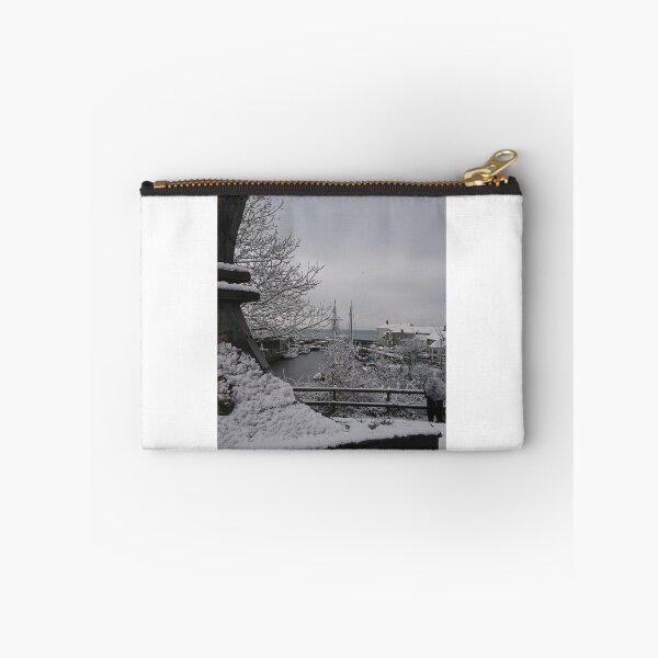 Item preview, Charlestown Harbour in the snow designed and sold by CornishPano.