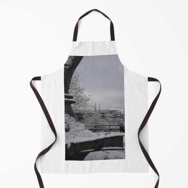 Item preview, Charlestown Harbour in the snow designed and sold by CornishPano.