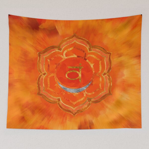 Item preview, Sacral chakra -  Svadhisthana designed and sold by k9printart.