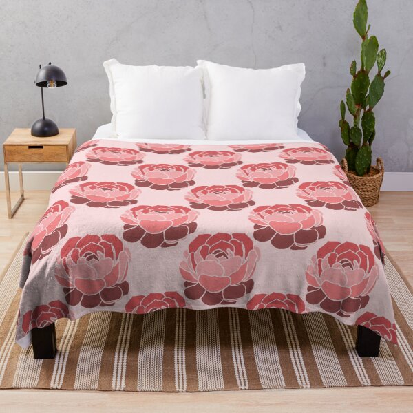 Item preview, Seamless Succulent Pattern Red designed and sold by everything4eva.