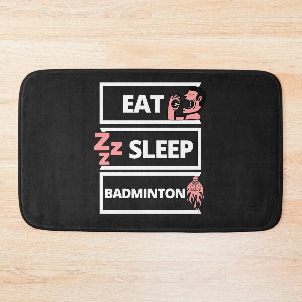 Item preview, EAT SLEEP BADMINTON designed and sold by MohitJain1109.