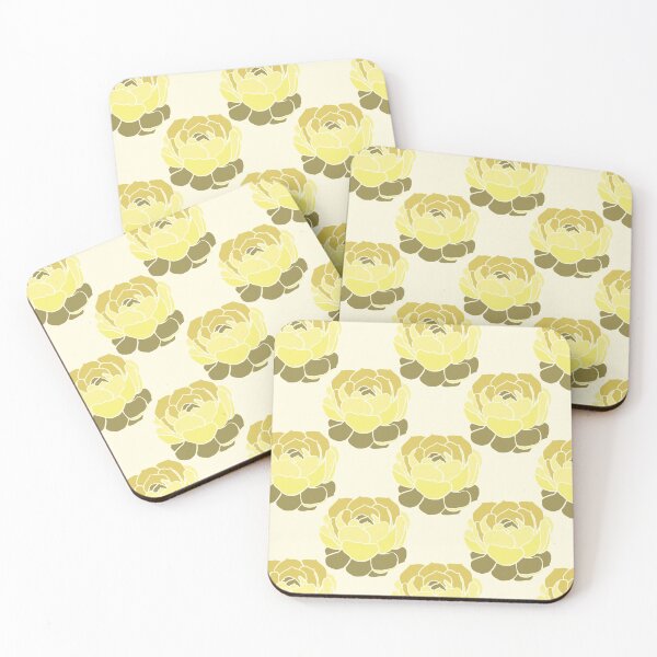 Item preview, Seamless Succulent Pattern Yellow designed and sold by everything4eva.
