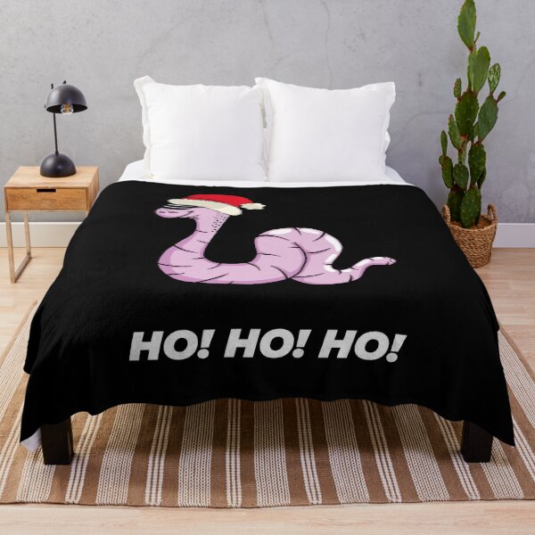 Item preview, Funny Cool Worm Christmas Santa Claus designed and sold by RJ-Art.