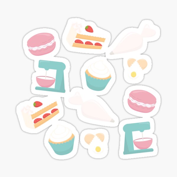 Sweet Desserts Sticker
