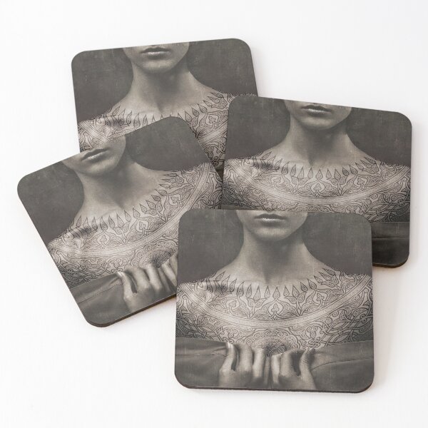 Item preview, Dark Portrait Tattoo  designed and sold by click4collage.