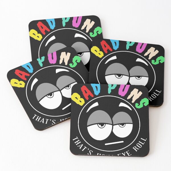 Item preview, Bad Puns Thats How Eye Roll Funny Saying gift print designed and sold by Lisbob.