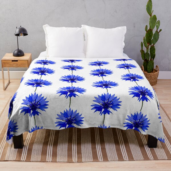 Item preview, Lonely Blue Cornflower picture designed and sold by DarkHumorstore.