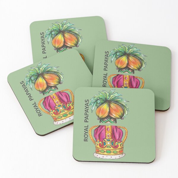 Item preview, ROYAL PAPAYAS by FrankenDuo harlequin designed and sold by FrankenDuo.