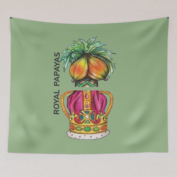 Item preview, ROYAL PAPAYAS by FrankenDuo harlequin designed and sold by FrankenDuo.