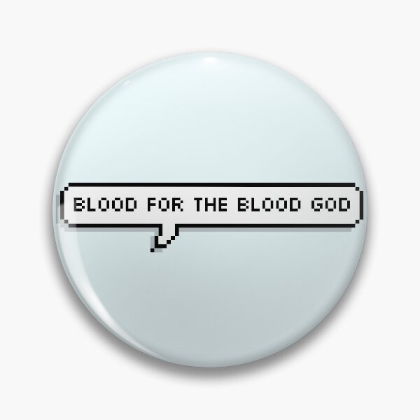 Item preview, Technoblade Quote: Blood for the Blood God designed and sold by Swagneato.